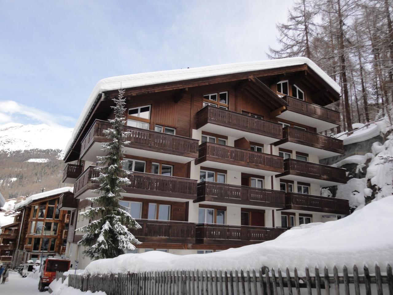 Bolero 4.5 Dachzimmerwohnung Zermatt Dış mekan fotoğraf